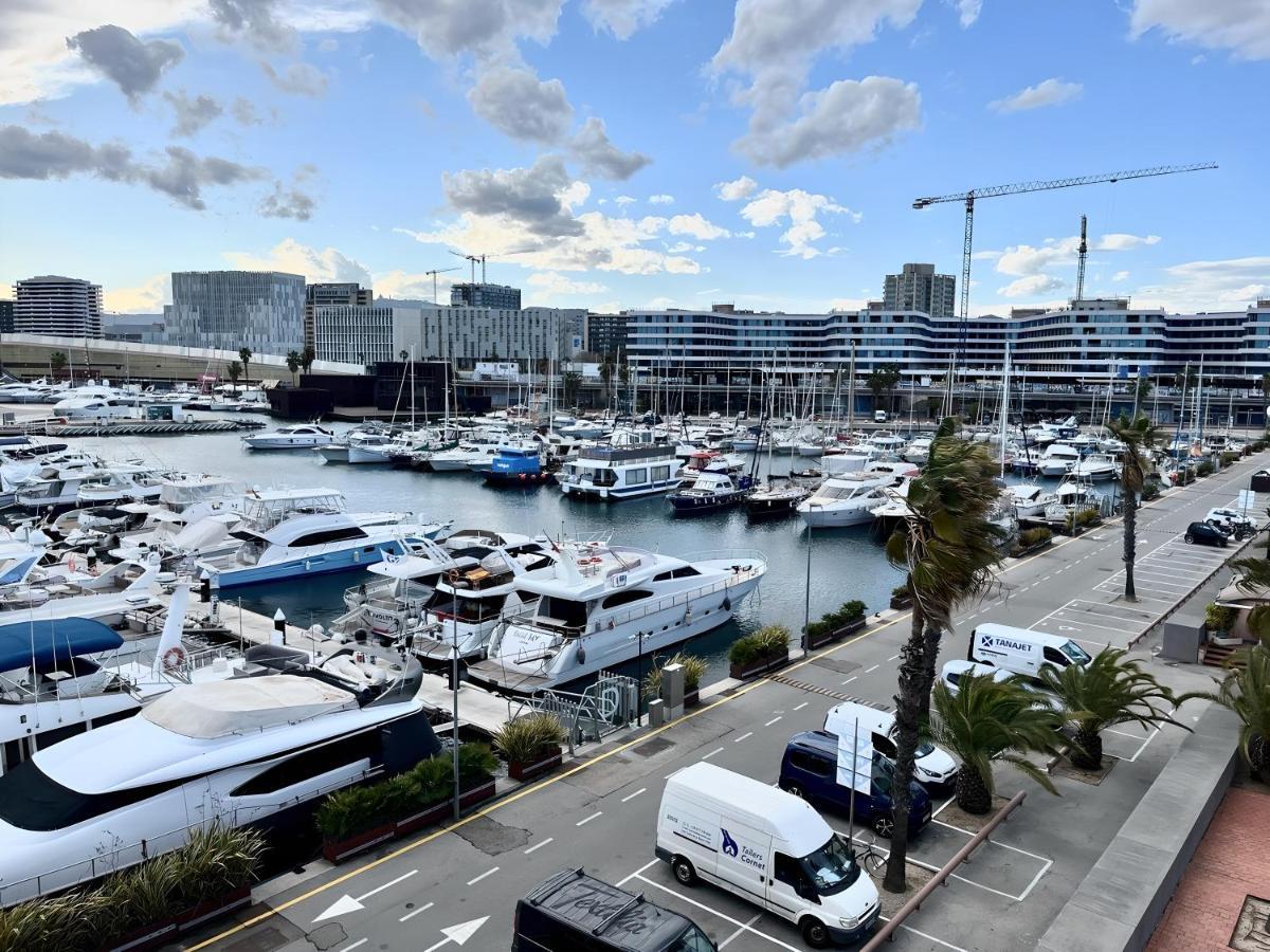 Cozy Private Two Rooms Yacht In Barcelona With Free Parking Sant Adria de Besos Exterior foto